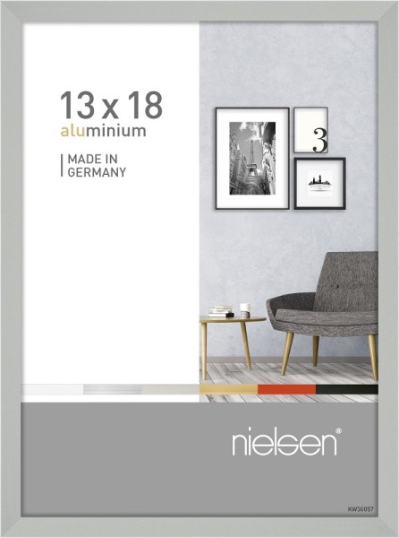 Nielsen Bilderrahmen Pixel 30x40cm silber