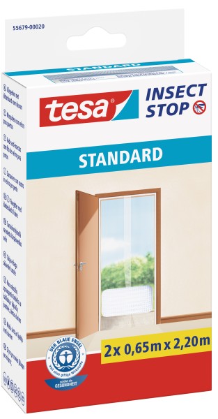 tesa® Insektenschutztür Standard 2x0,65x2,2m weiß