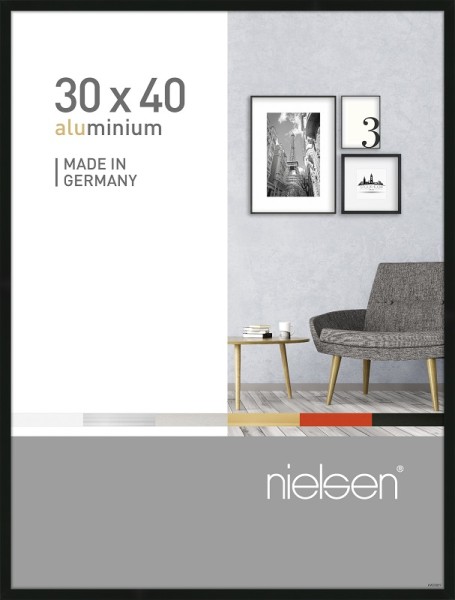 Nielsen Bilderrahmen Pixel schwarz 30x40cm