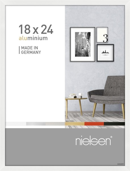 Nielsen Bilderrahmen Pixel weiß 18x24cm
