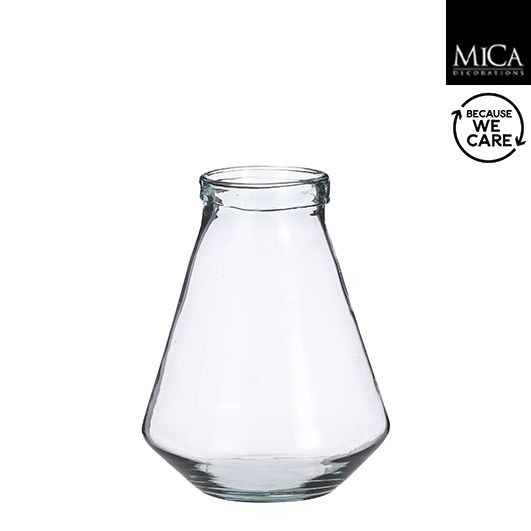 Jive Vase recyceltes Glas 23cm
