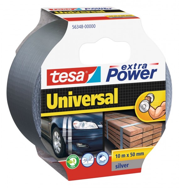 Tesa Extra Power universal 10 m x 50 mm silber