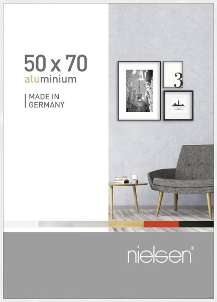Nielsen Bilderrahmen Pixel weiß 50x70cm