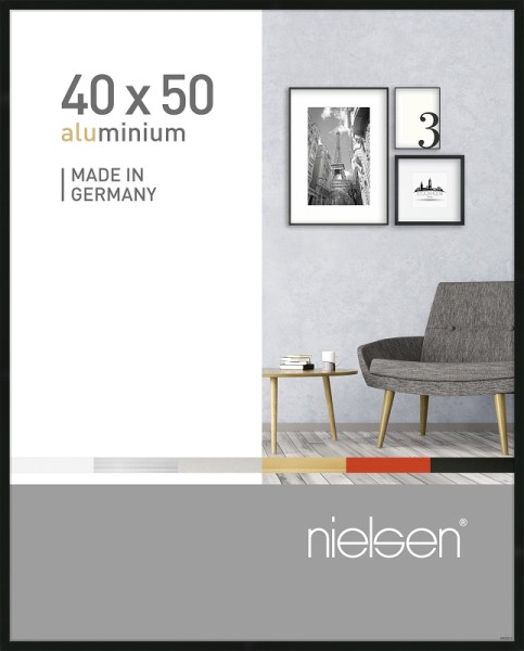 Nielsen Bilderrahmen Pixel schwarz 40x50cm