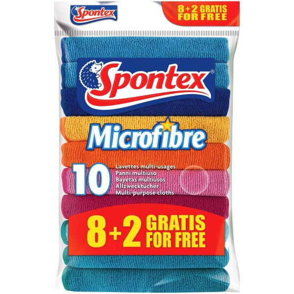 Spontex Microfasertuch 10er