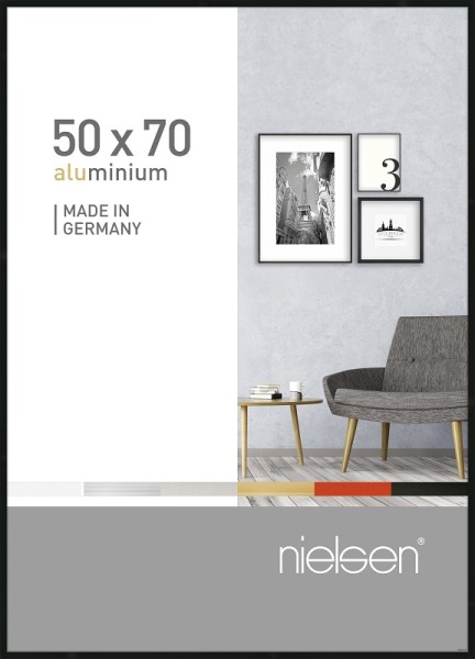 Nielsen Bilderrahmen Pixel schwarz 50x70cm