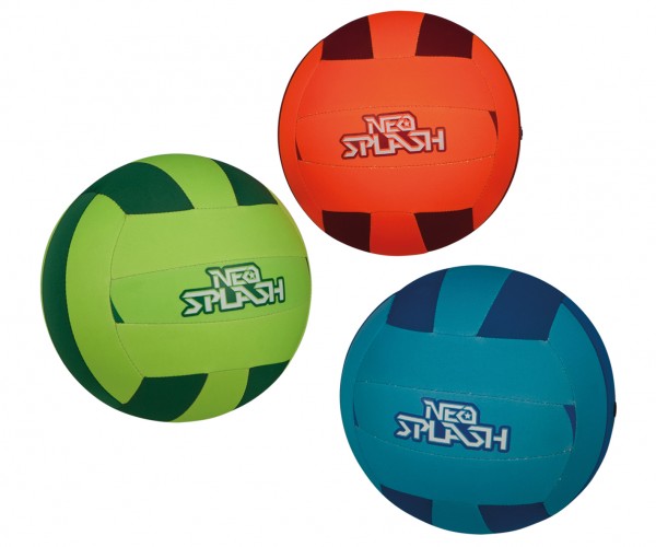 Volleyball Größe 4, grün, blau, orange sortiert
