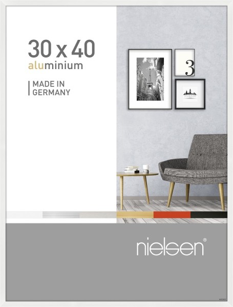 Nielsen Bilderrahmen Pixel weiß 30x40cm