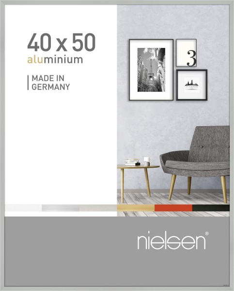 Nielsen Bilderrahmen silber 40x50cm