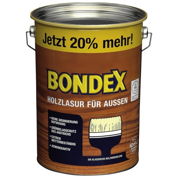 Bondex Holzlasur Kiefer 4,8l